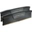  Зображення Corsair DDR5, 5200MT/s 64GB 2x32GB DIMM, Unbuffered, 40-40-40-77, Std PMIC, XMP 3.0, VENGEANCE DDR5 Black Heatspreader, Black PCB, 1.25V, EAN:0840006661245 
